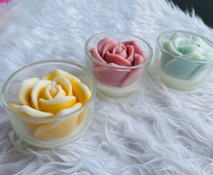 Rose Bloom Scented Candle