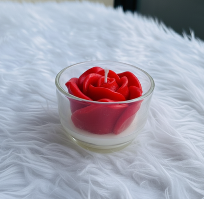 Rose Bloom Scented Candle