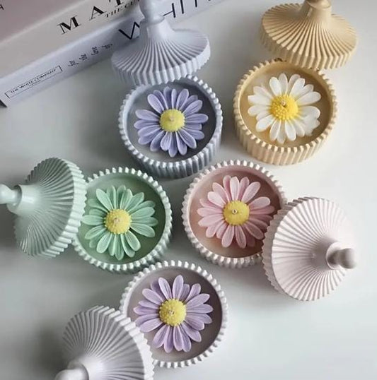 Daisy Deam Jar Candle