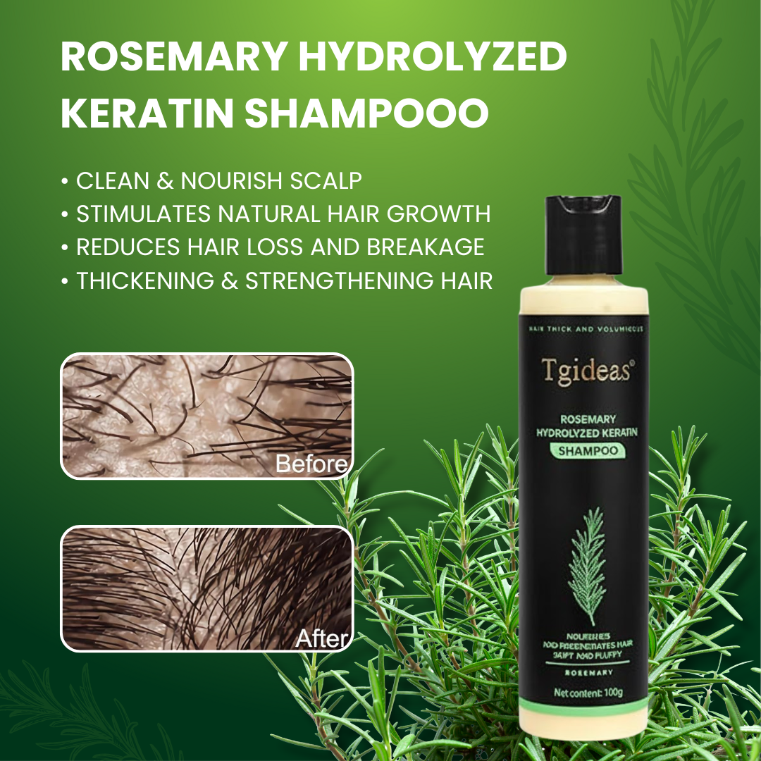 Tgideas® - Rosemary Hydrolyzed Keratin Shampoo