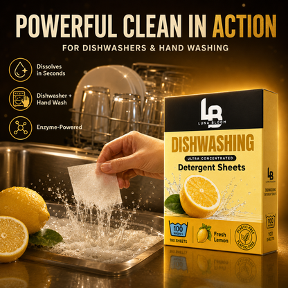 Luna Bloom™ Dishwashing Detergent Sheets