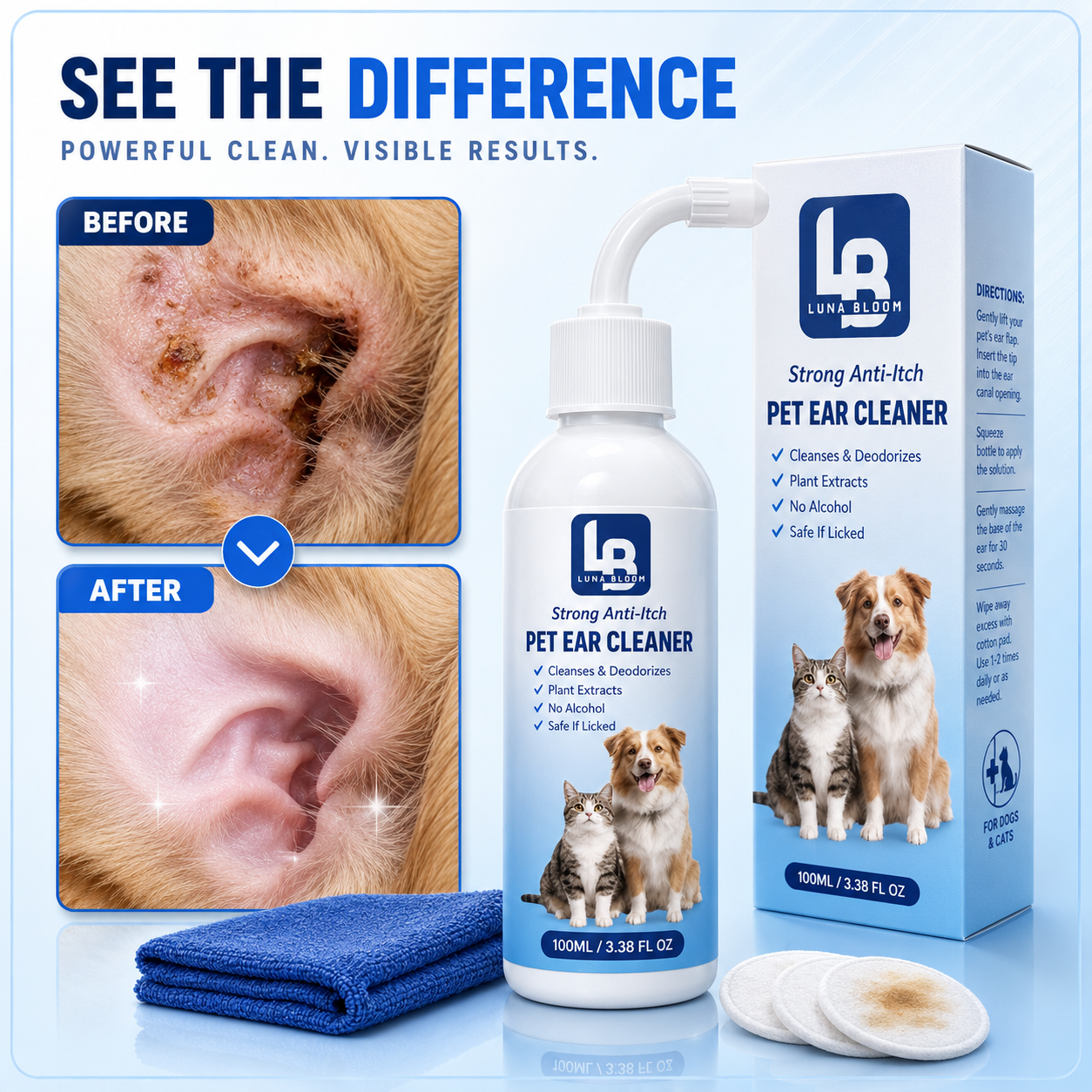Luna Bloom™ — Pet Ear Drops