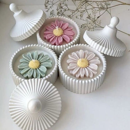 Daisy Deam Jar Candle