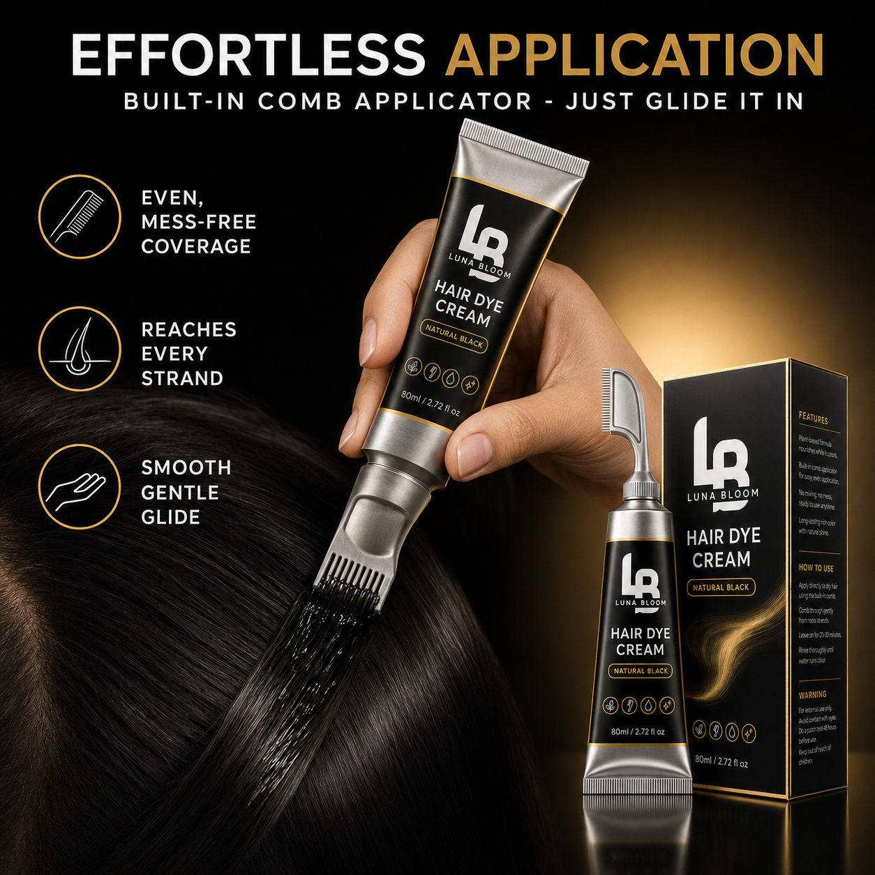 Luna Bloom Hair Dye Cream