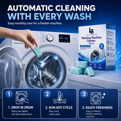 Luna Bloom Washing Machine Cleaner Tablets