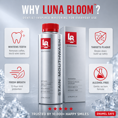 Luna Bloom™ Stain Whitening Mouthwash