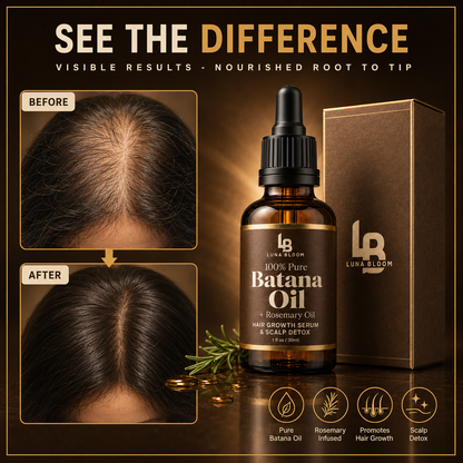 Luna Bloom Batana Oil Hair Growth Elixir