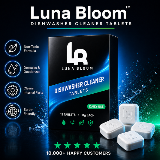 Luna Bloom Dishwasher Cleaner Tablets