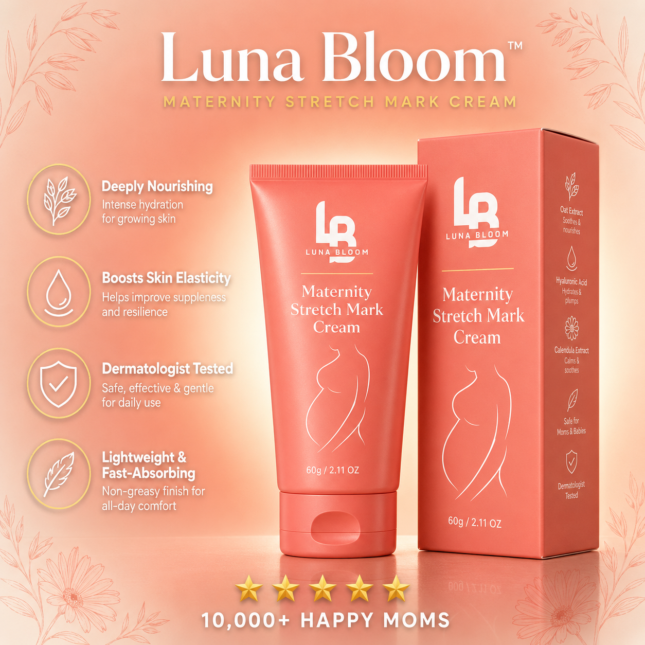Luna Bloom™ — Stretch Mark Cream