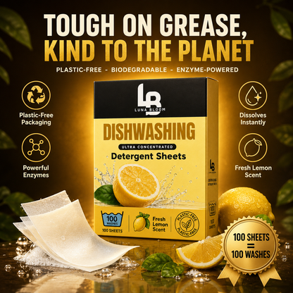 Luna Bloom™ Dishwashing Detergent Sheets
