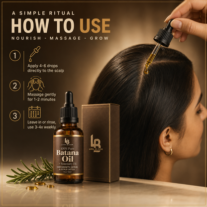 Luna Bloom Batana Oil Hair Growth Elixir