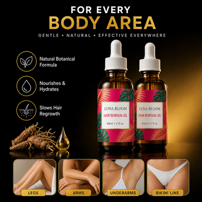 Luna Bloom™ — Hair Removal Oil