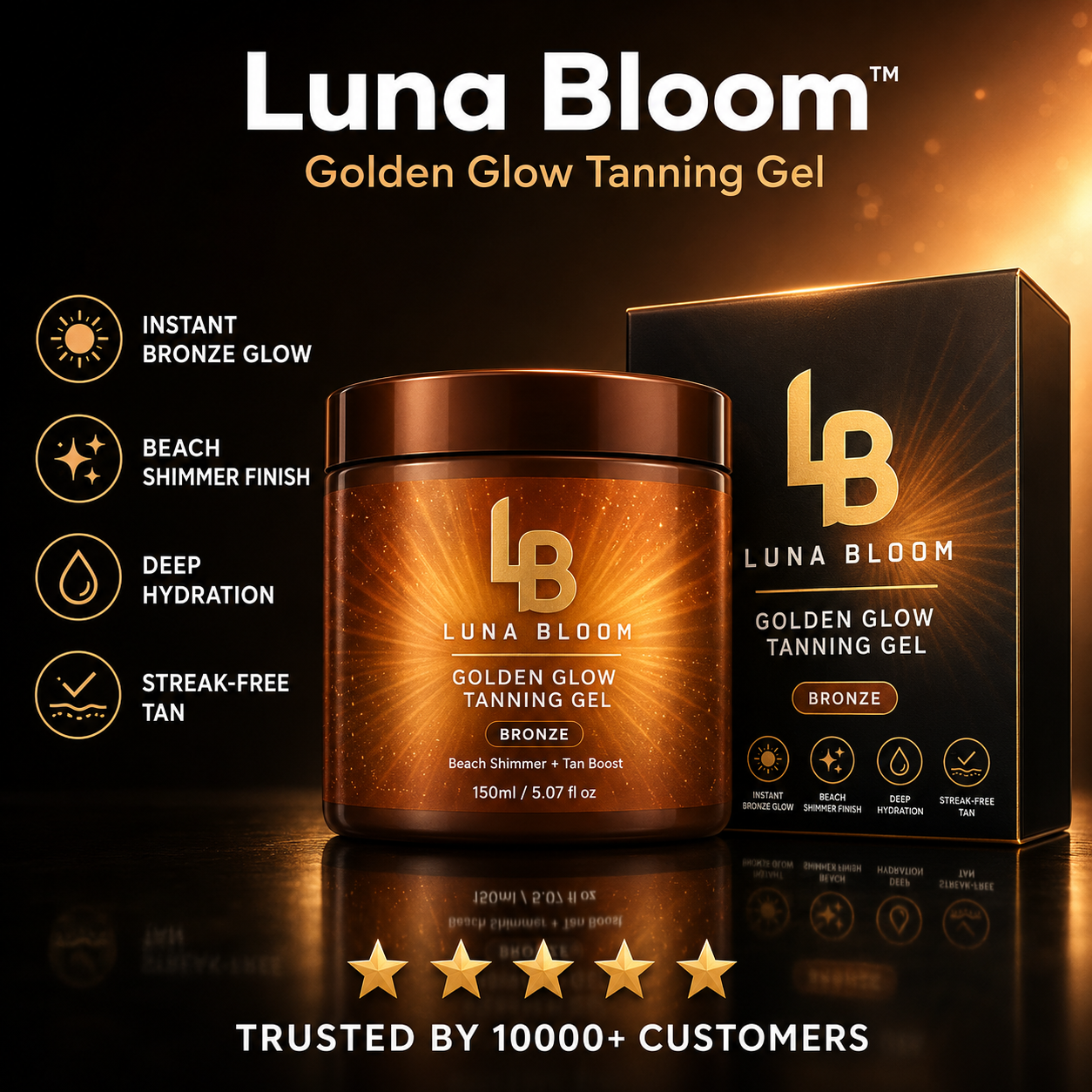 Luna Bloom — Golden Glow Tanning Gel