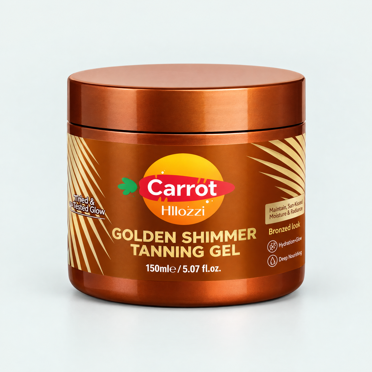 Golden Shimmer Tanning Gel – product photo