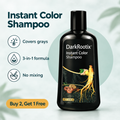 Instant Color Black Hair Dye Shampoo – highlights