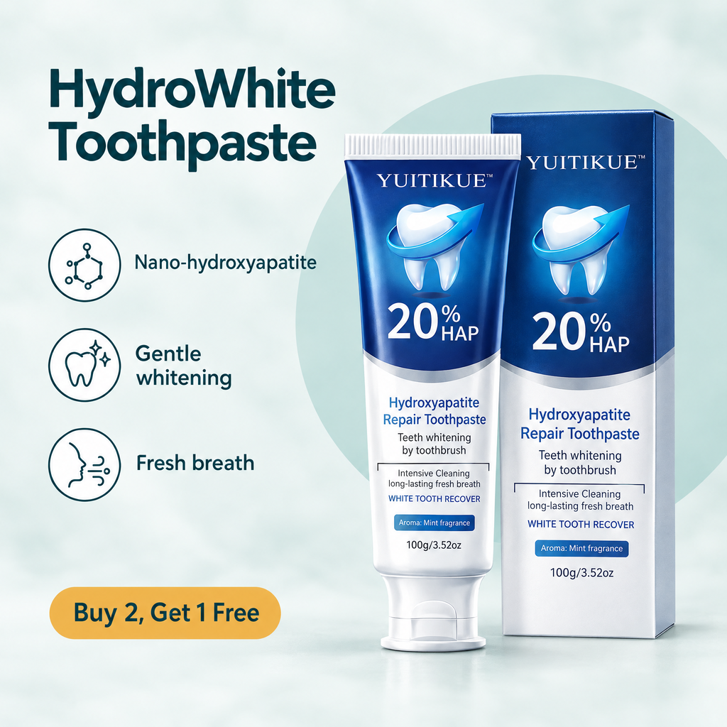 HydroWhite Nano-Hydroxyapatite Toothpaste – highlights