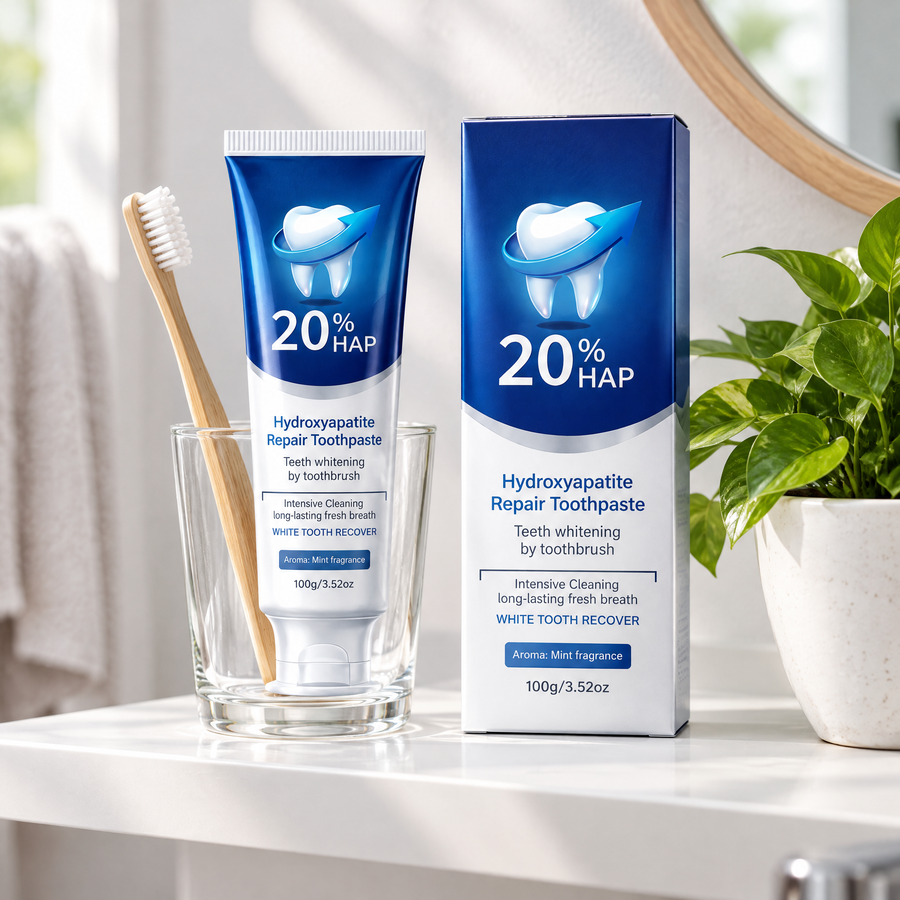 HydroWhite Nano-Hydroxyapatite Toothpaste – lifestyle