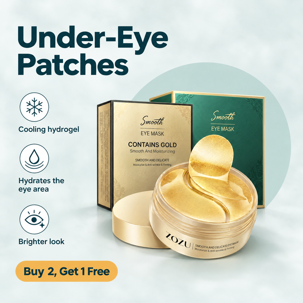 Avocado & Gold Under-Eye Patches – highlights
