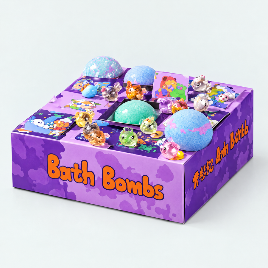 Kids Bath Bombs with Surprise Toys – product photo