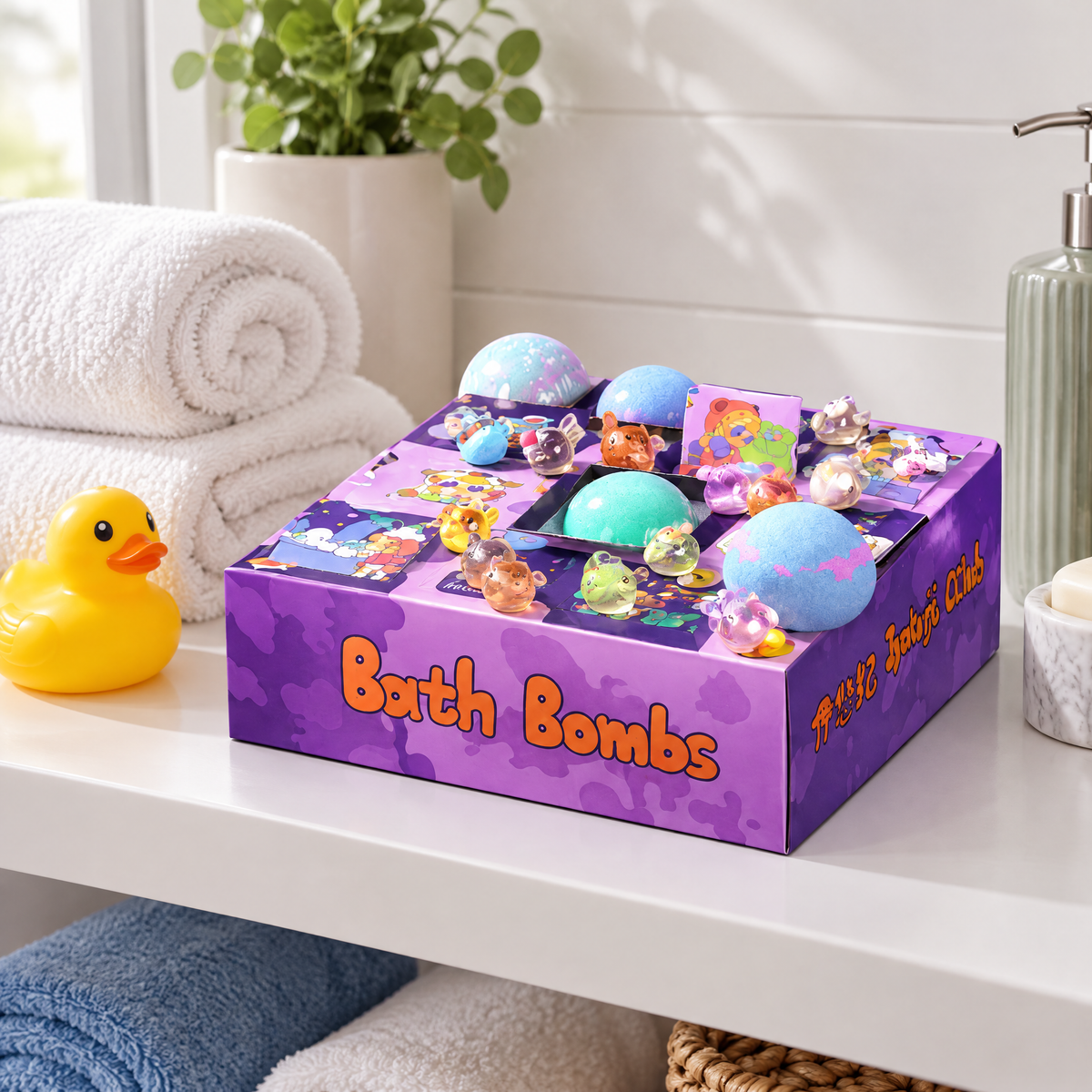 Kids Bath Bombs with Surprise Toys – lifestyle