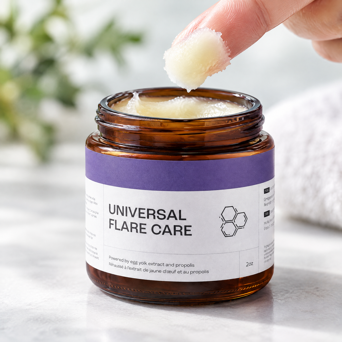 Soothing Skin Relief Balm – close-up