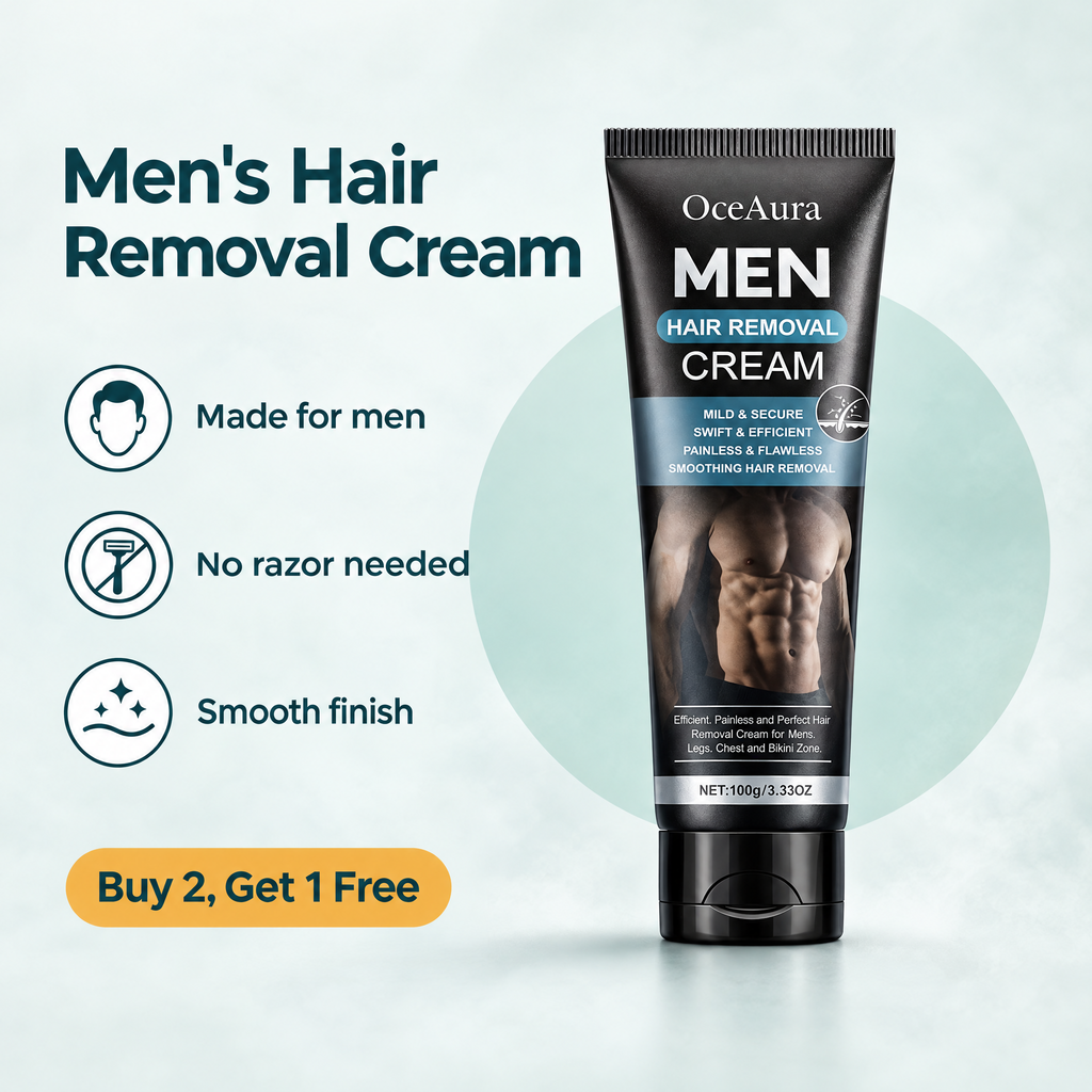 Men's Hair Removal Cream – highlights