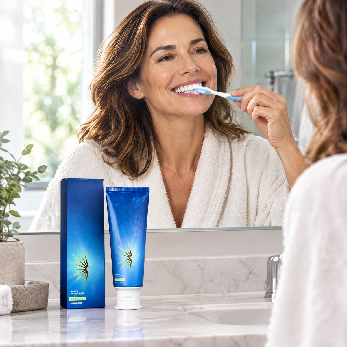 Nano Whitening Toothpaste – lifestyle