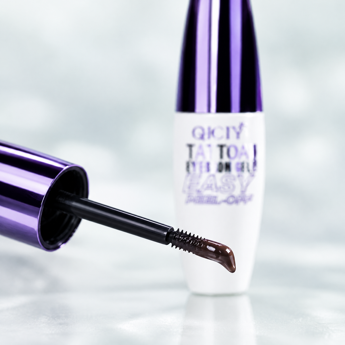 Peel-Off Tattoo Eyebrow Gel – close-up