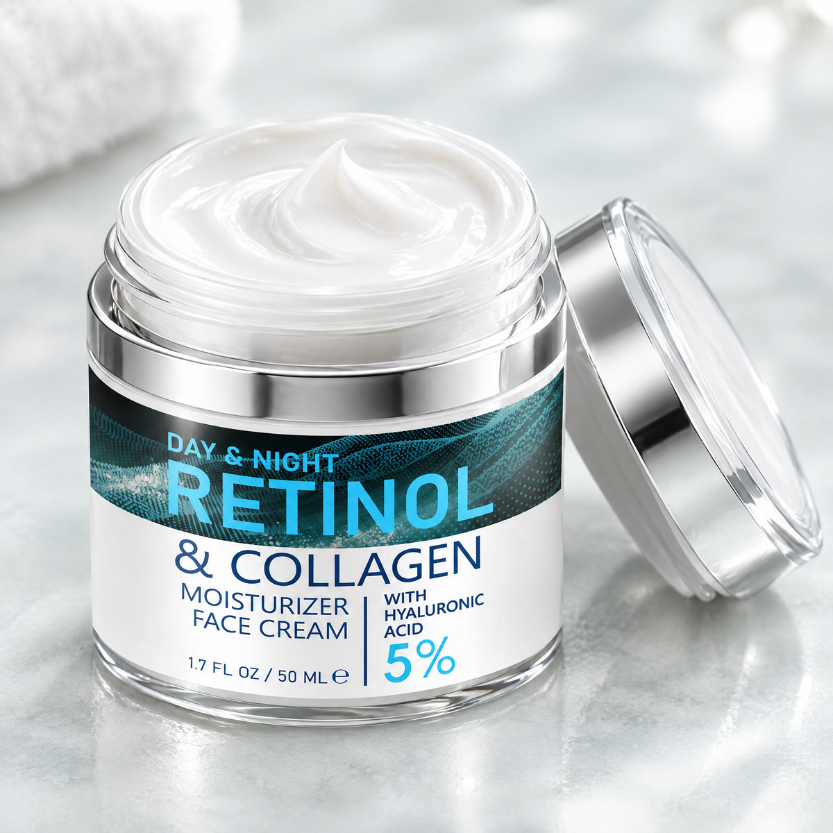 Retinol & Collagen Face Cream – close-up
