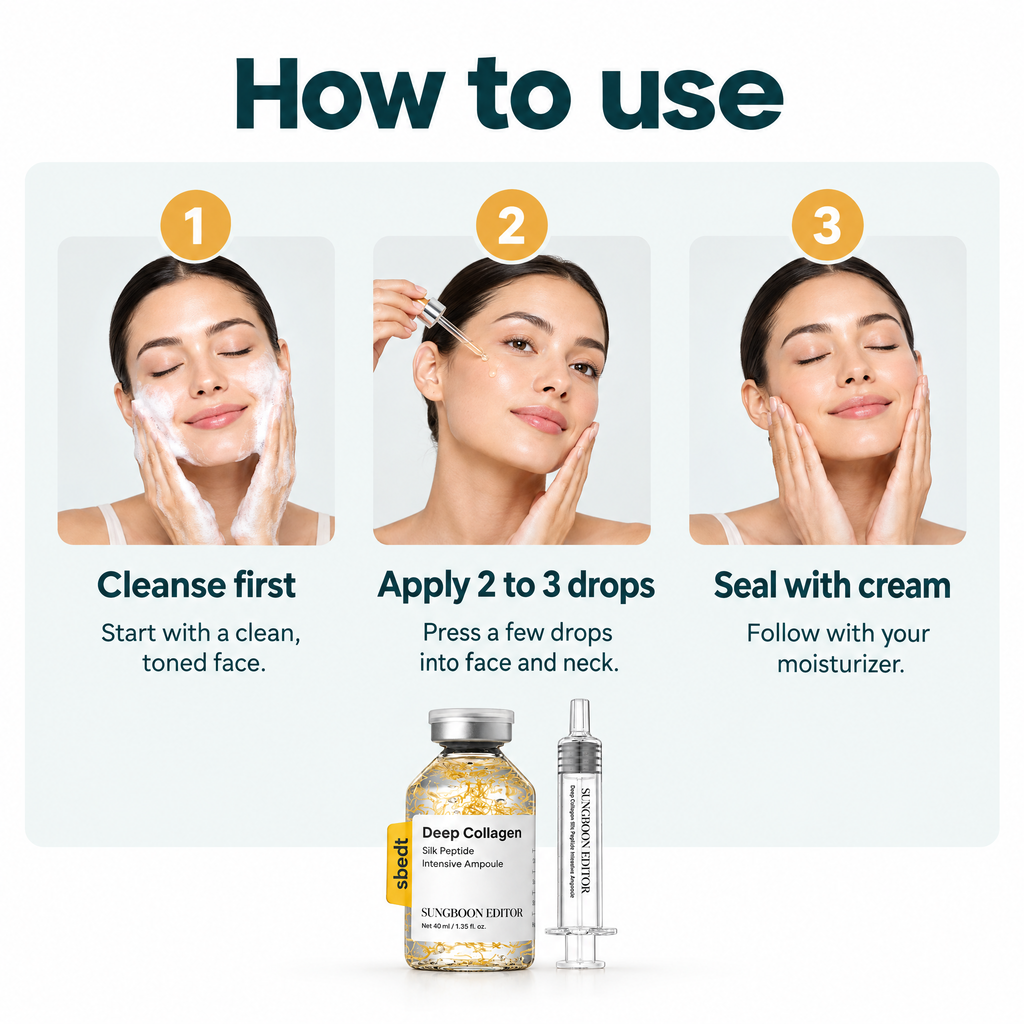 Deep Collagen Repair Ampoule – how to use