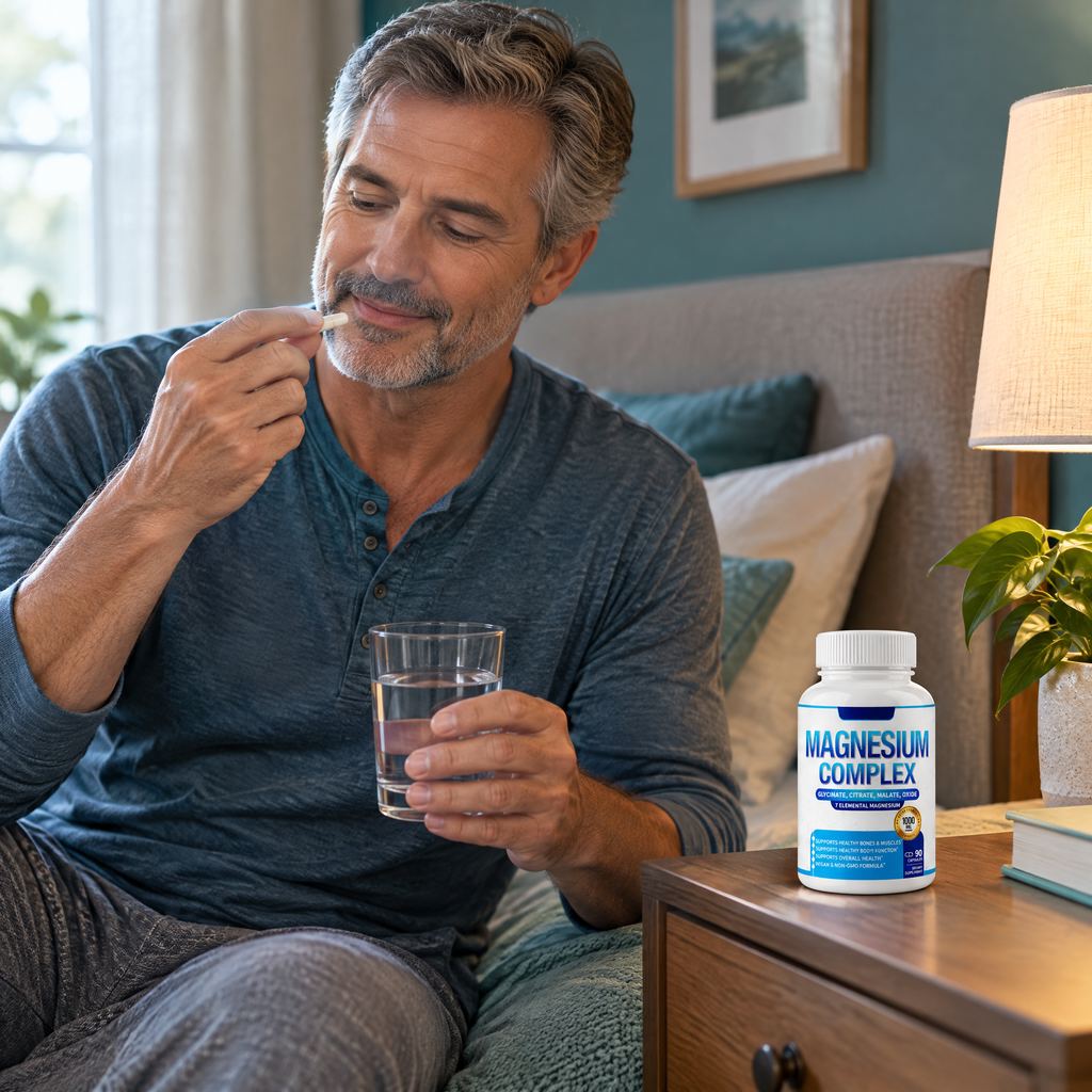 Magnesium Complex Capsules – in use