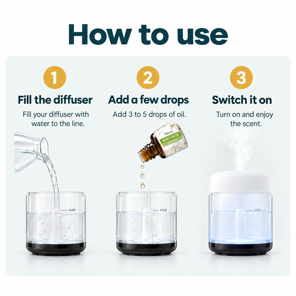 White Musk Essential Oil – how to use