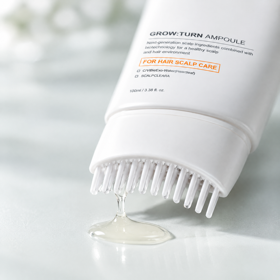 Scalp Care Serum with Comb Applicator – close-up