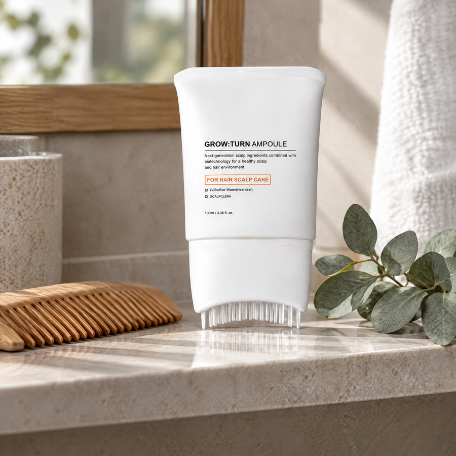 Scalp Care Serum with Comb Applicator – lifestyle