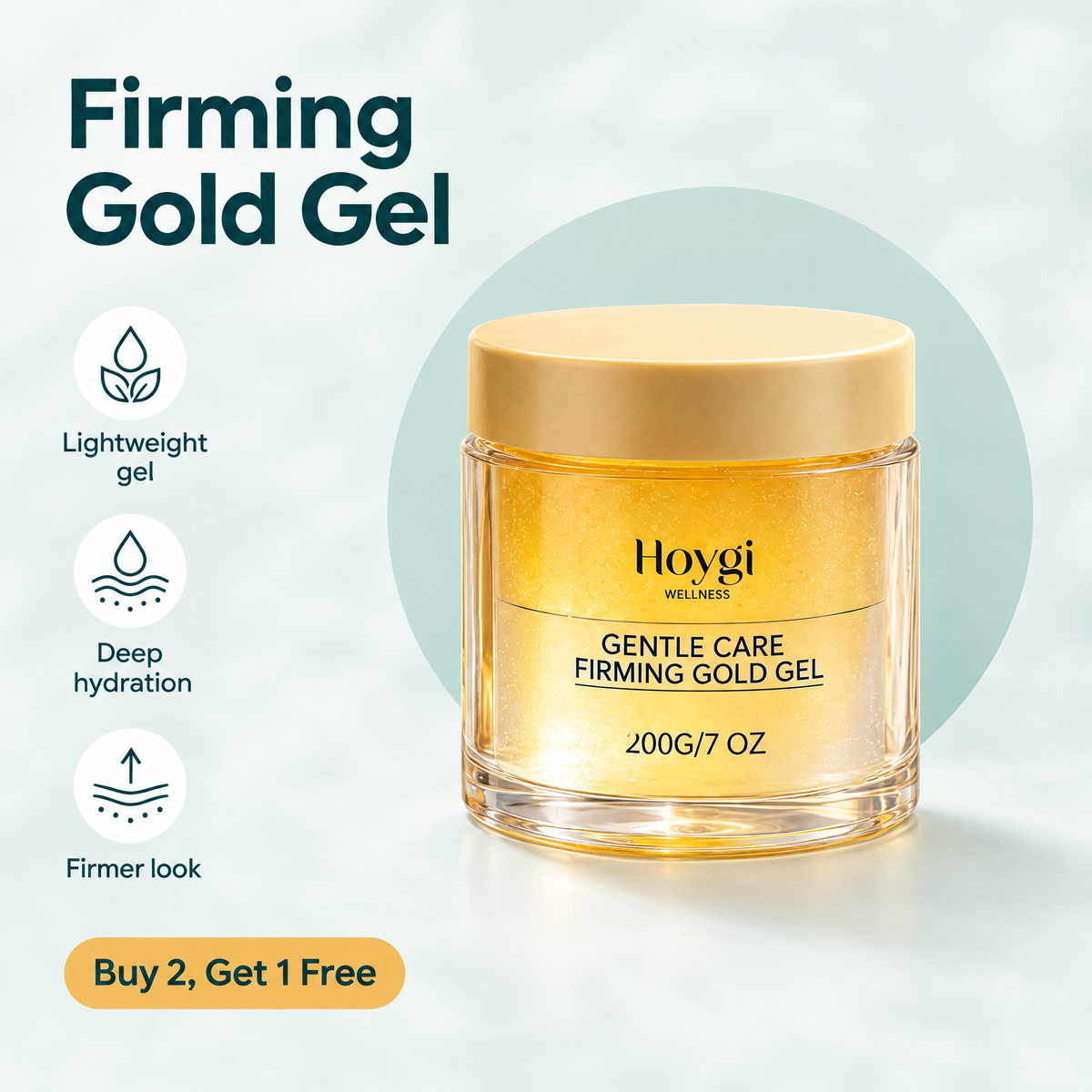 Firming Gold Face Gel – highlights
