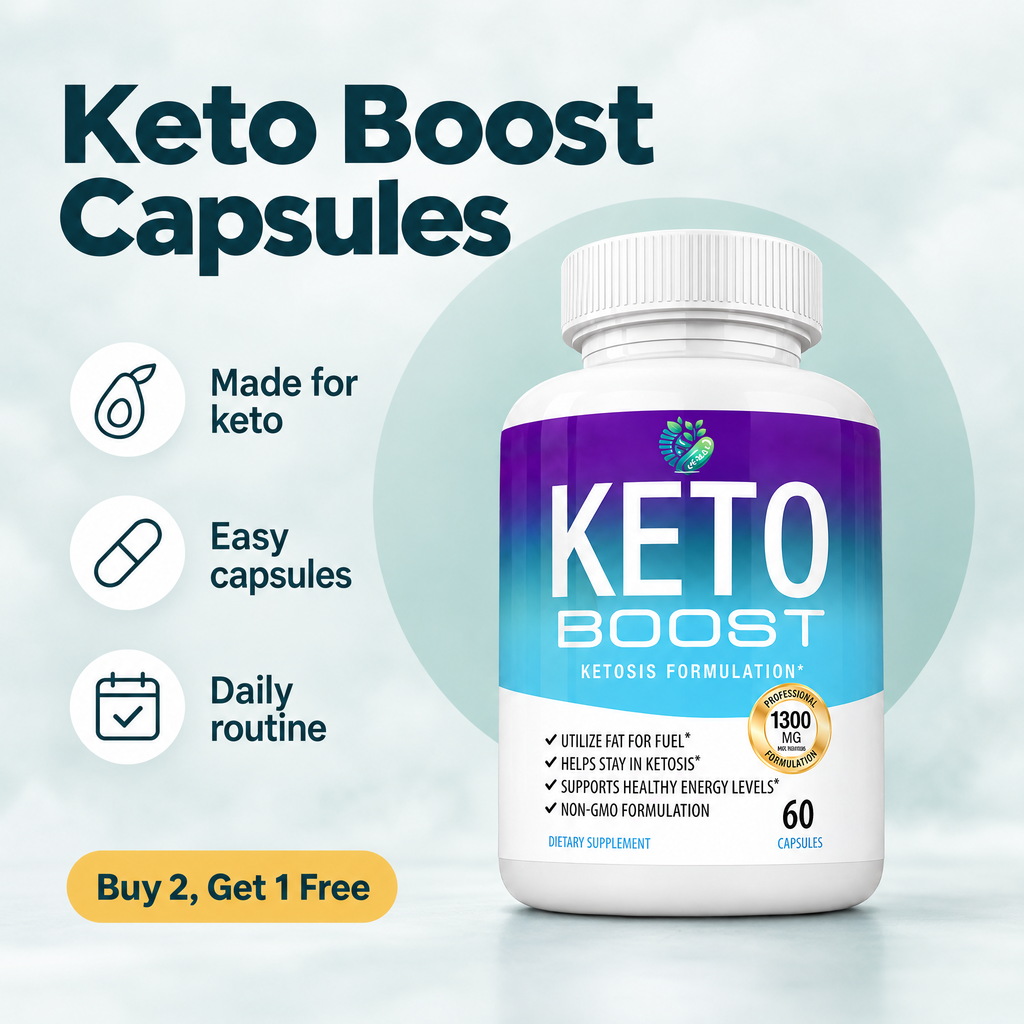 Keto Boost Supplement Capsules – highlights