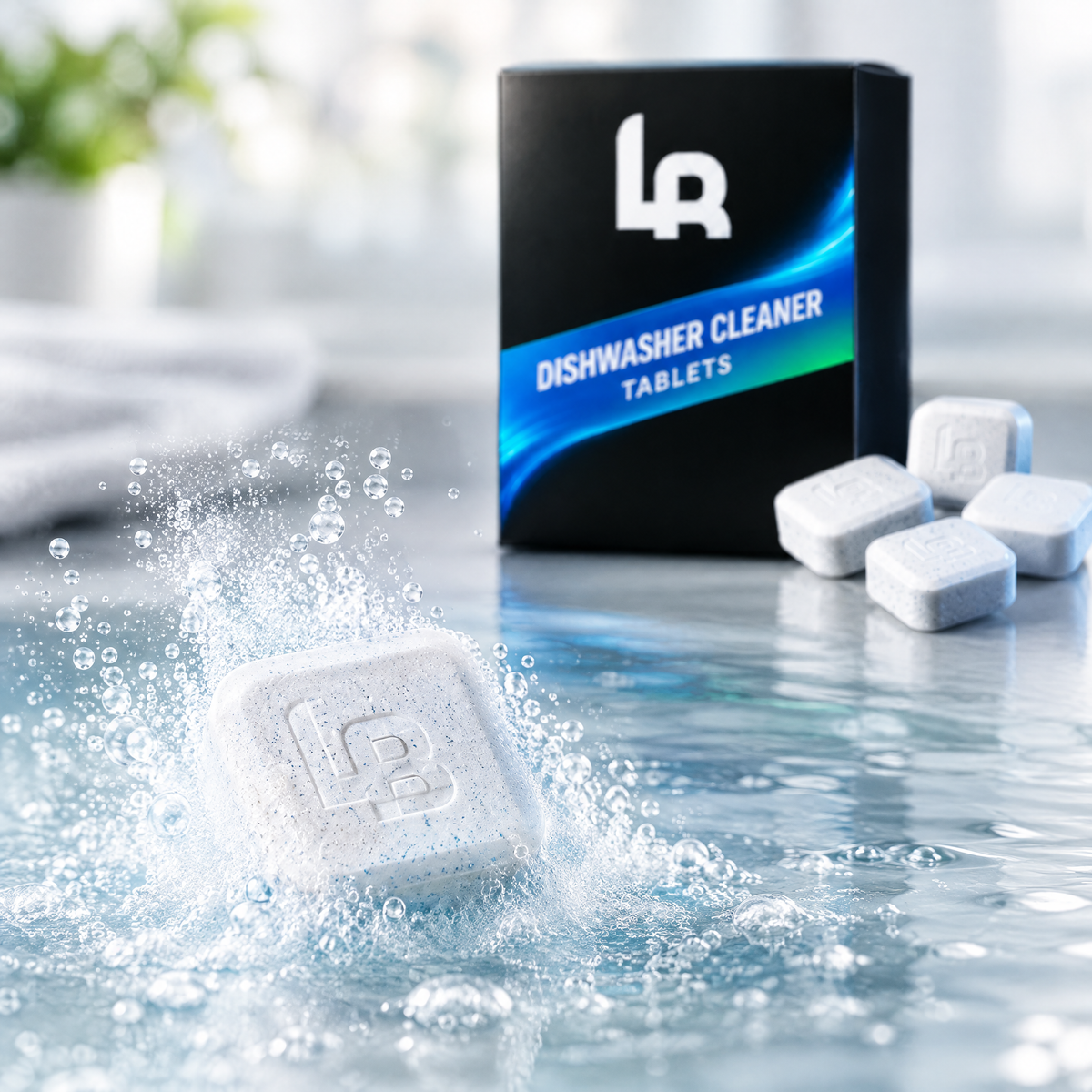 Dishwasher Cleaner Tablets – close-up