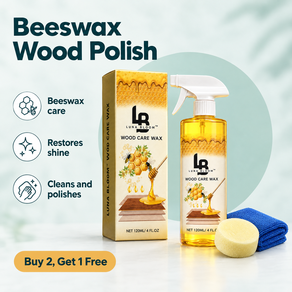 Beeswax Wood Polish Spray – highlights