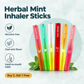 Herbal Mint Aroma Inhaler Sticks – highlights