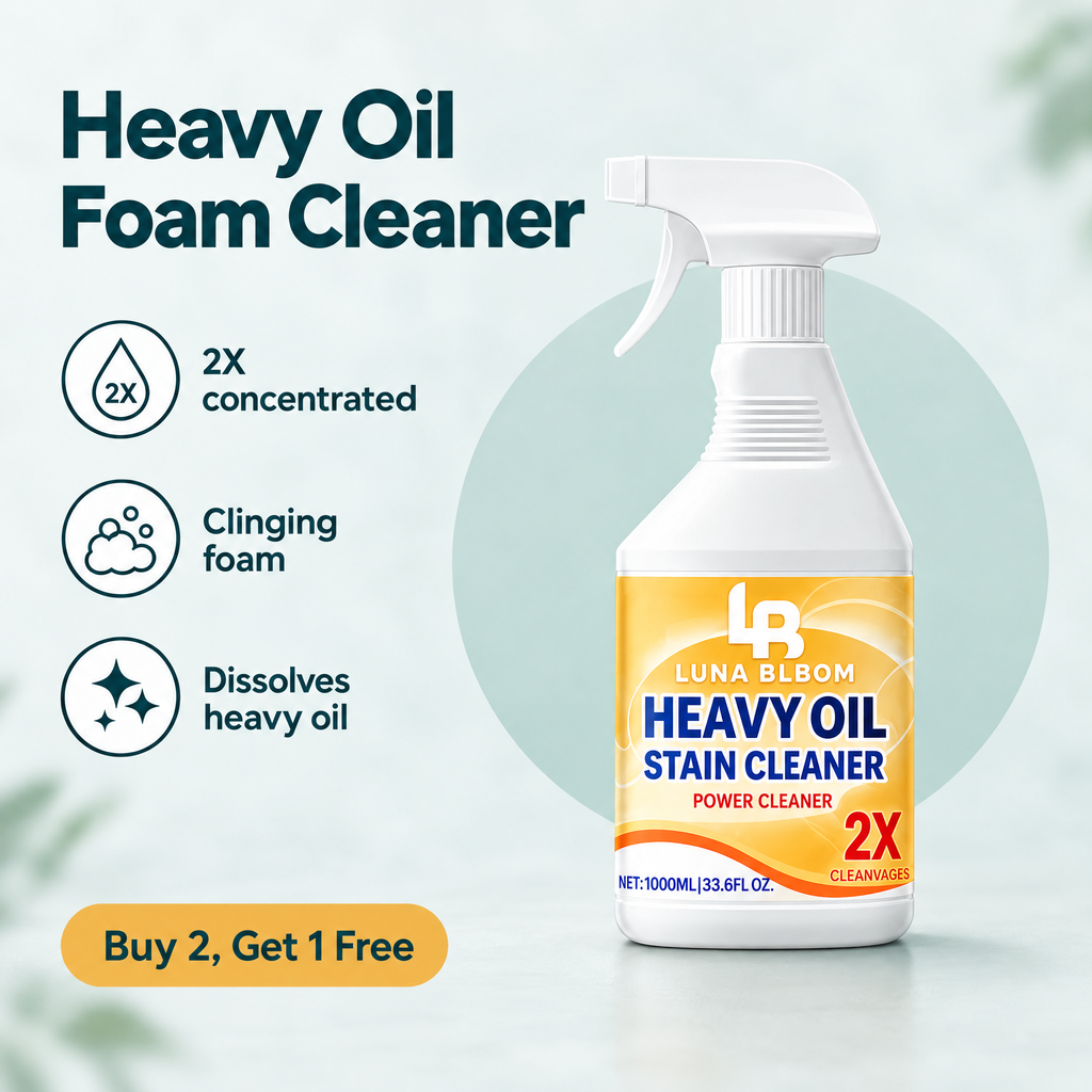 Heavy Oil Foam Cleaner – highlights