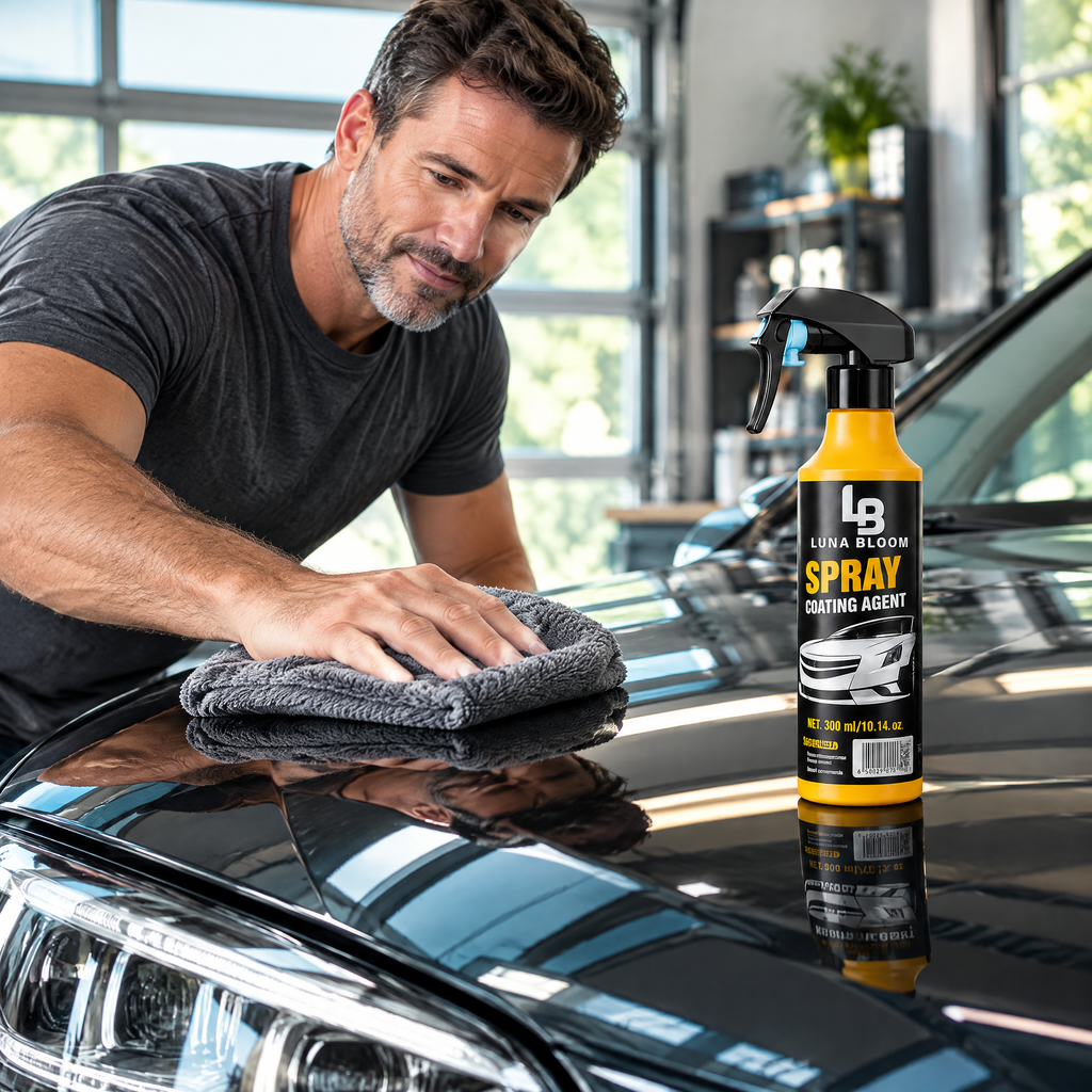Ceramic Car Coating Spray – in use