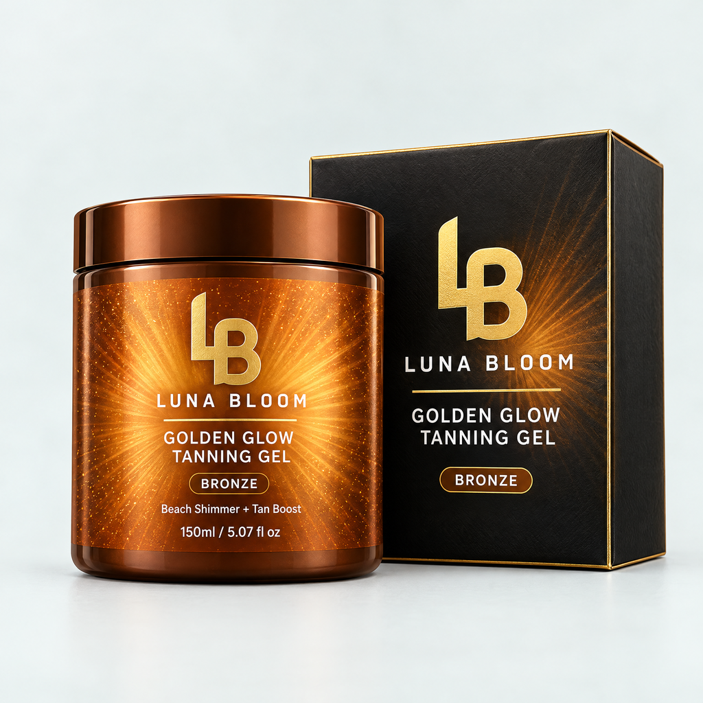 Golden Glow Self-Tanning Gel – product photo