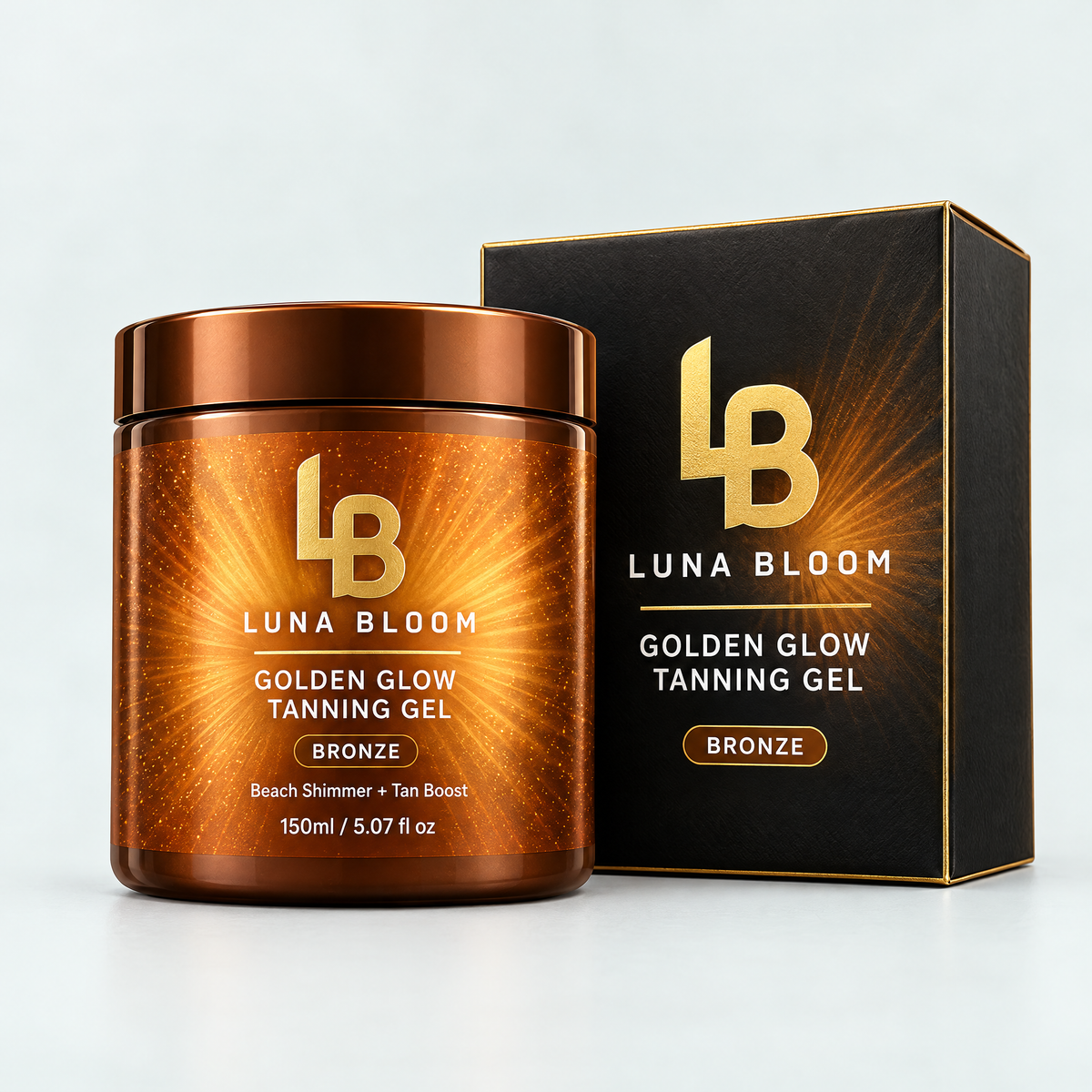 Golden Glow Self-Tanning Gel – product photo