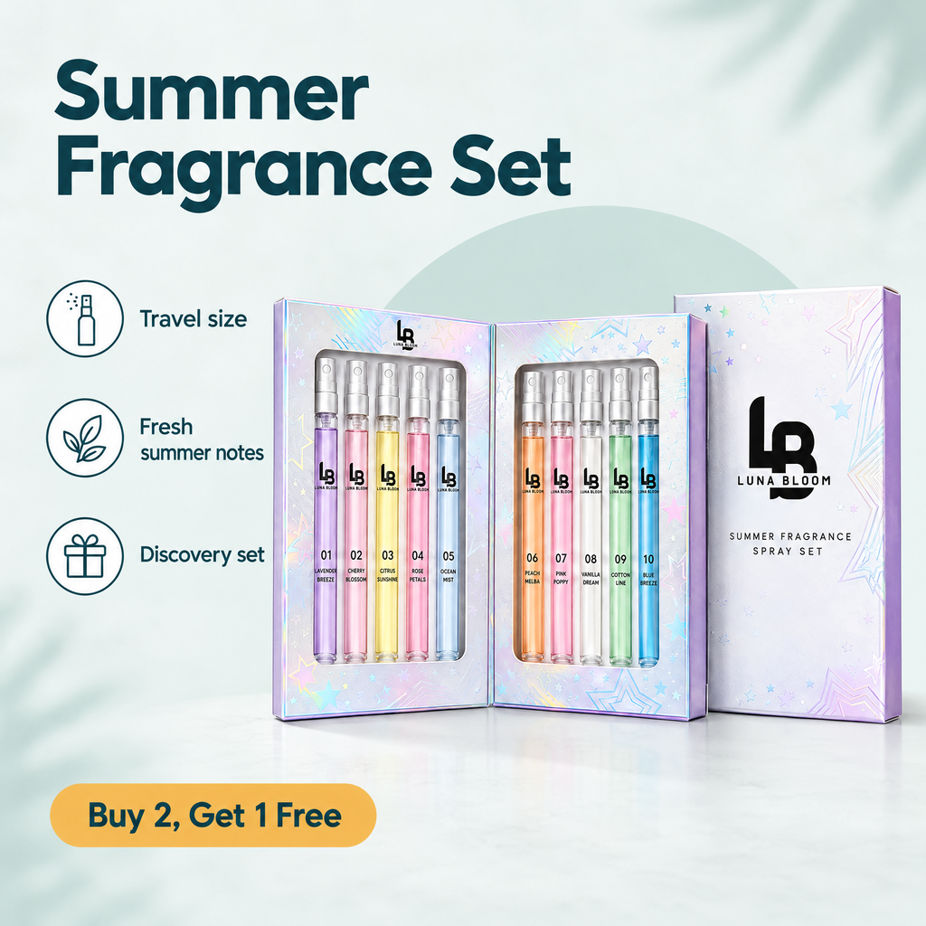 Summer Fragrance Travel Set – highlights
