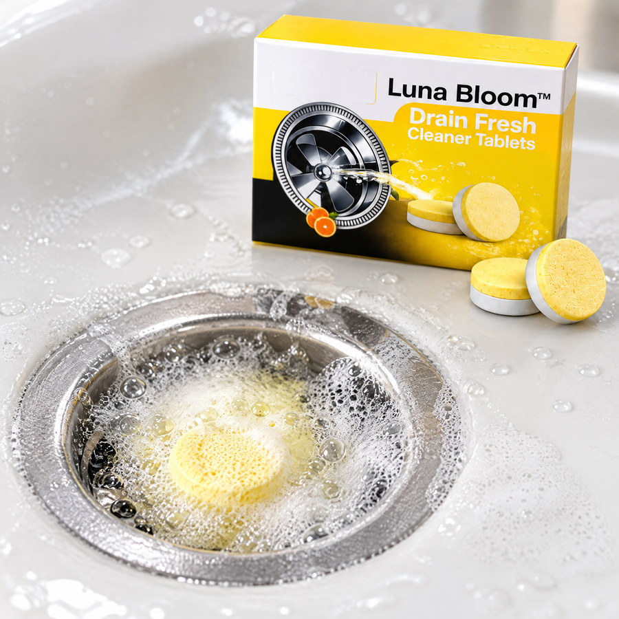 Drain Freshener Cleaner Tablets – close-up