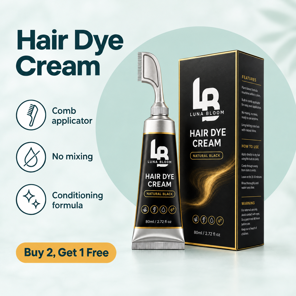 Hair Dye Cream with Comb Applicator – highlights