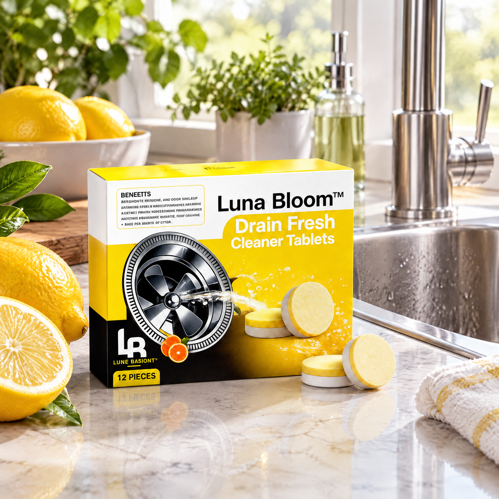 Drain Freshener Cleaner Tablets – lifestyle