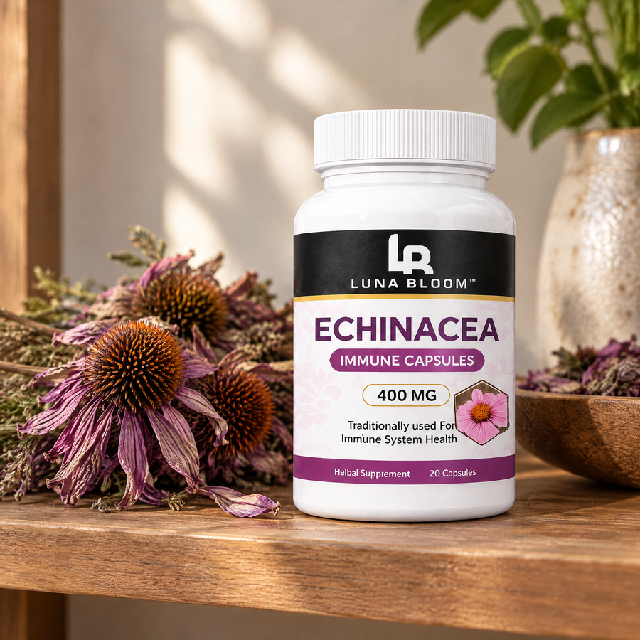 Echinacea Herbal Capsules – lifestyle