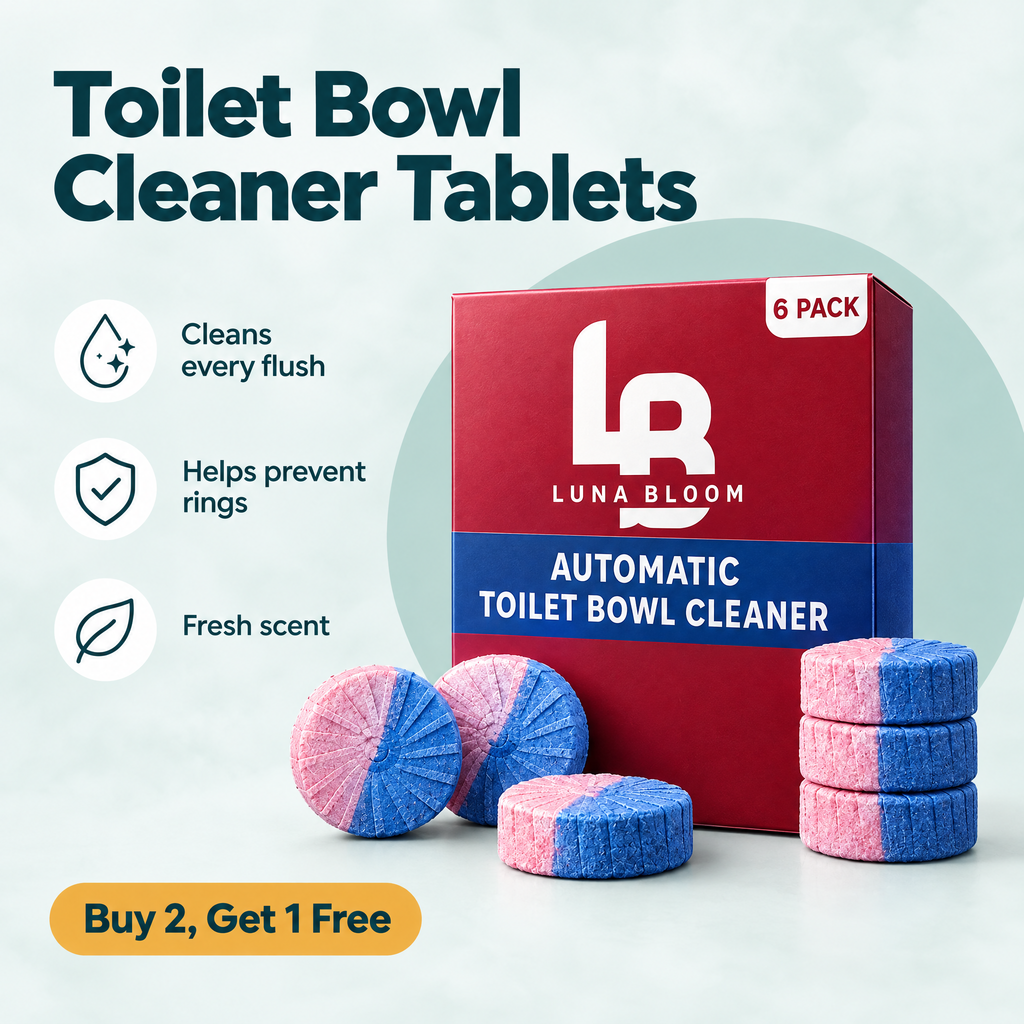 Automatic Toilet Bowl Cleaner Tablets – highlights