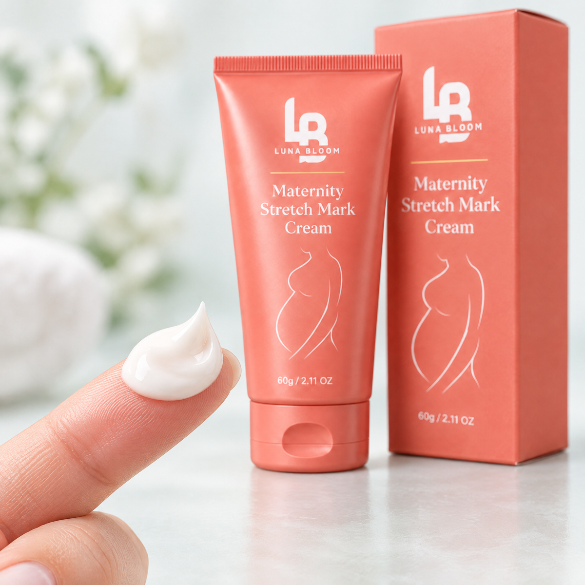 Stretch Mark Cream – close-up